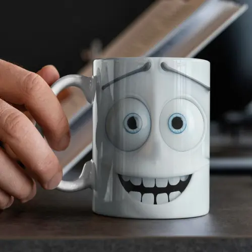 Arquivo Digital - Sublimação - Caneca Carinhas Divertidas