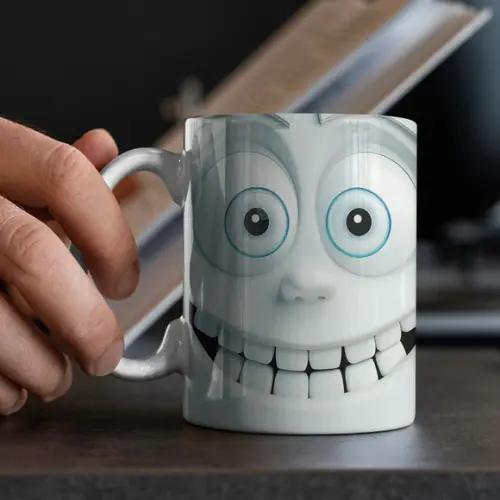 Arquivo Digital - Sublimação - Caneca Carinhas Divertidas