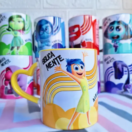 Arquivo Digital - Sublimação - Caneca Divertidamente 2