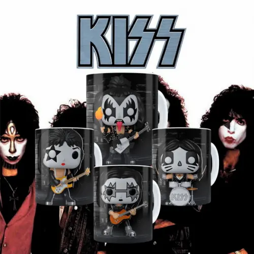 Arquivo Digital - Sublimação - Caneca Kiss