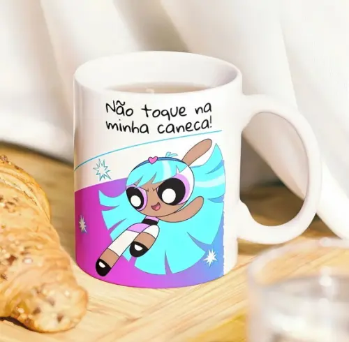 Arquivo Digital - Sublimação - Caneca Meninas Super Poderosa