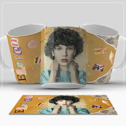 Arquivo Digital - Sublimação - Caneca Stranger Things 02
