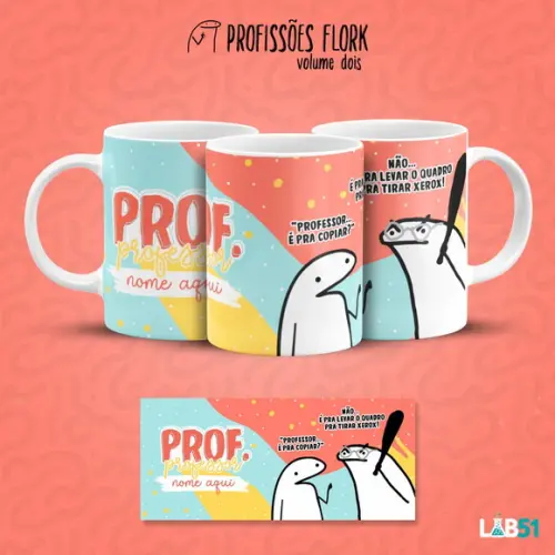 Arquivo Digital - Sublimação - Flork - Profissões