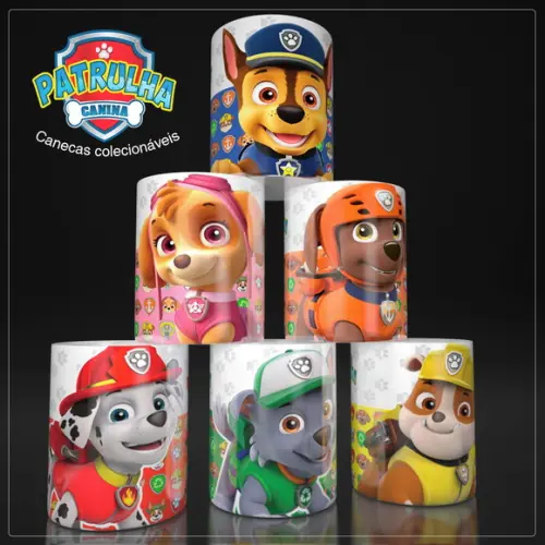 Arquivo Digital - Sublimação - Patrulha Canina