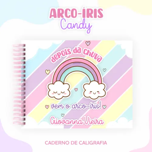 Arquivo Digital - Volta as Aulas - Arco Iris Candy