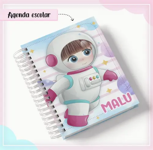 Arquivo Digital - Volta as Aulas - Astronauta Menina