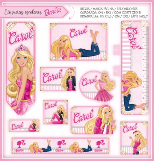 Arquivo Digital - Volta as Aulas - Barbie