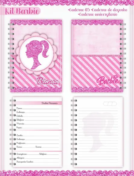 Arquivo Digital - Volta as Aulas - Barbie 01
