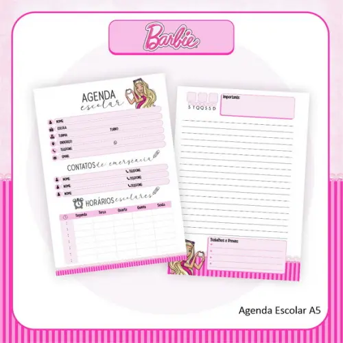 Arquivo Digital - Volta as Aulas - Barbie 03