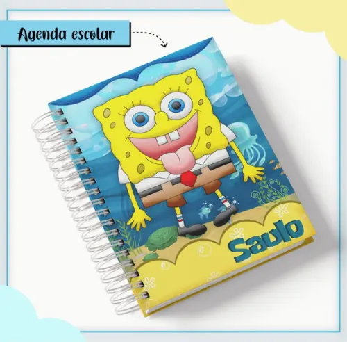 Arquivo Digital - Volta as Aulas - Bob Esponja