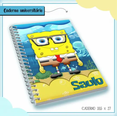 Arquivo Digital - Volta as Aulas - Bob Esponja