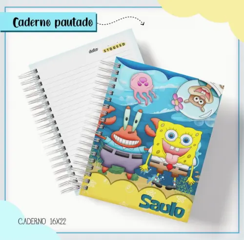 Arquivo Digital - Volta as Aulas - Bob Esponja
