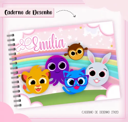 Arquivo Digital - Volta as Aulas - Bolofofos Menina