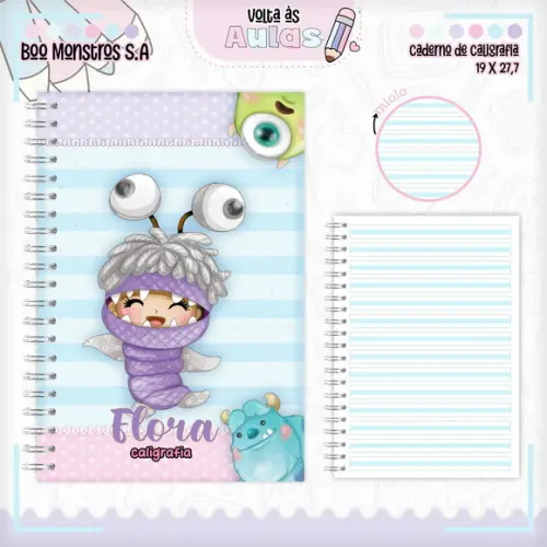 Arquivo Digital - Volta as Aulas - Boo Monstros Sa