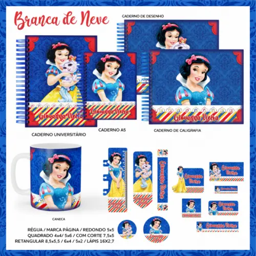 Arquivo Digital - Volta as Aulas - Branca de Neve 02