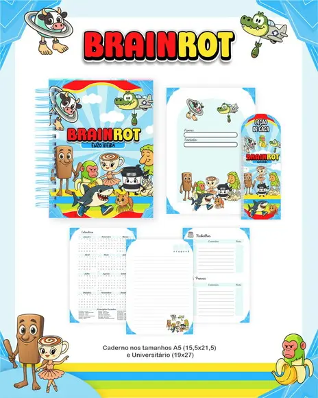Arquivo Digital - Volta as Aulas - Brainrot 2026