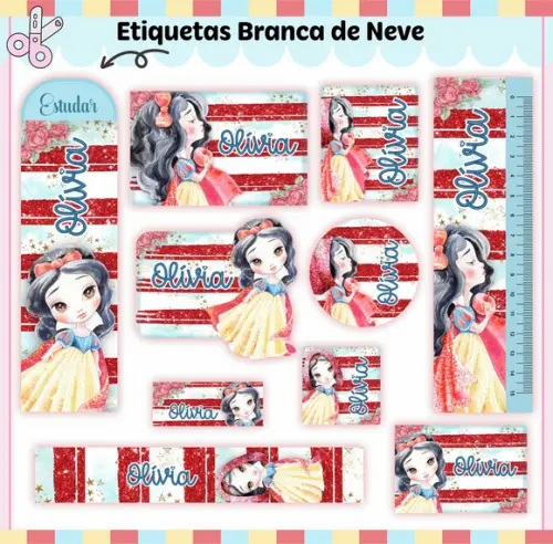 Arquivo Digital - Volta as Aulas - Branca de Neve 03