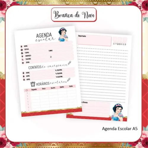 Arquivo Digital - Volta as Aulas - Branca de Neve 04