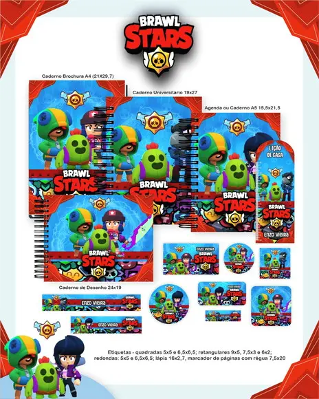 Arquivo Digital - Volta as Aulas - Brawl Stars 2026