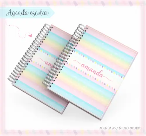Arquivo Digital - Volta as Aulas - Candy Colors