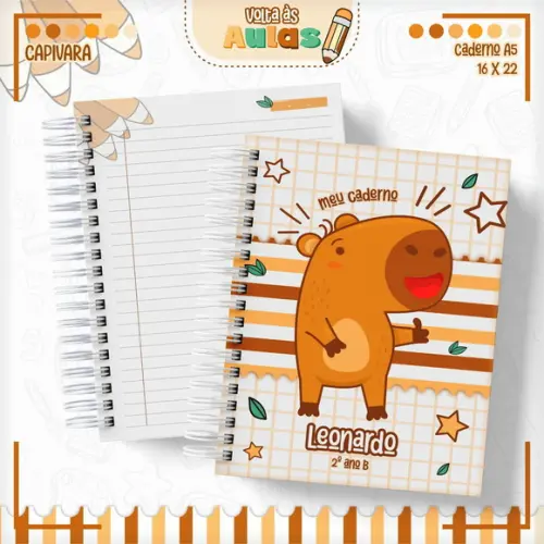 Arquivo Digital - Volta as Aulas - Capivara Menino