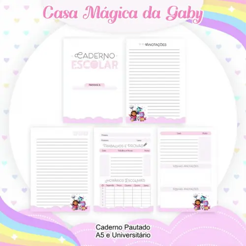 Arquivo Digital - Volta as Aulas - Casa Mágica da Gaby