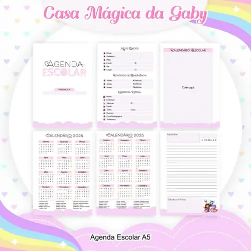 Arquivo Digital - Volta as Aulas - Casa Mágica da Gaby