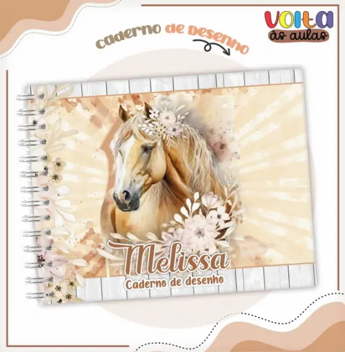 Arquivo Digital - Volta as Aulas - Cavalos Menina