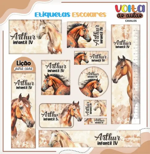 Arquivo Digital - Volta as Aulas - Cavalos
