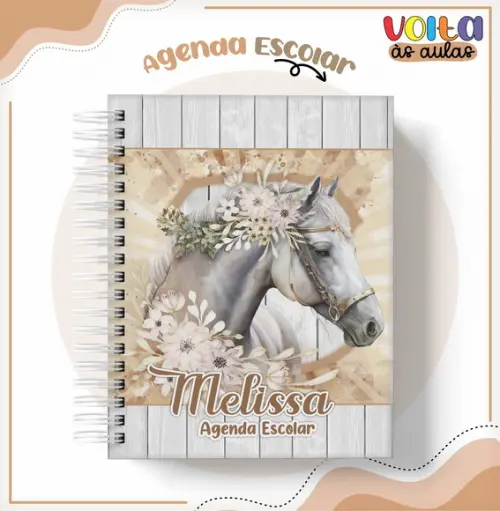 Arquivo Digital - Volta as Aulas - Cavalos Menina