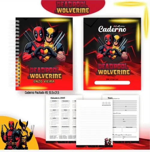 Arquivo Digital - Volta as Aulas - Deadpool e Wolverine