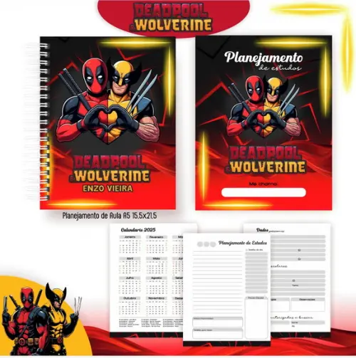 Arquivo Digital - Volta as Aulas - Deadpool e Wolverine