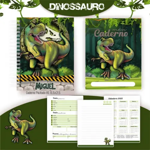 Arquivo Digital - Volta as Aulas - Dinossauro 01