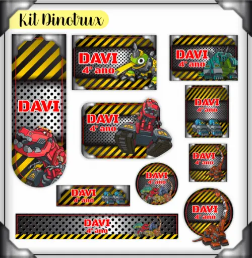 Arquivo Digital - Volta as Aulas - Dinotrux