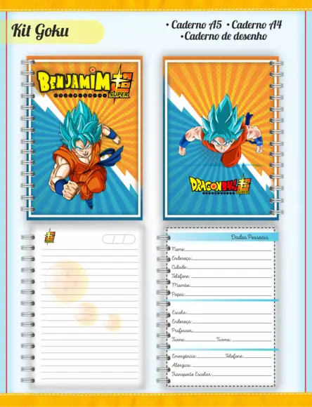 Arquivo Digital - Volta as Aulas - Dragon Ball