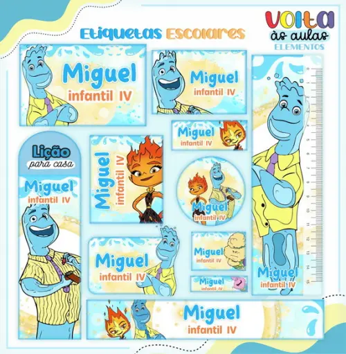 Arquivo Digital - Volta as Aulas - Elementos