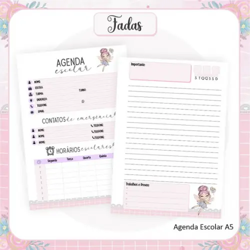 Arquivo Digital - Volta as Aulas - Fadas