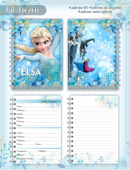 Arquivo Digital - Volta as Aulas - Frozen 01