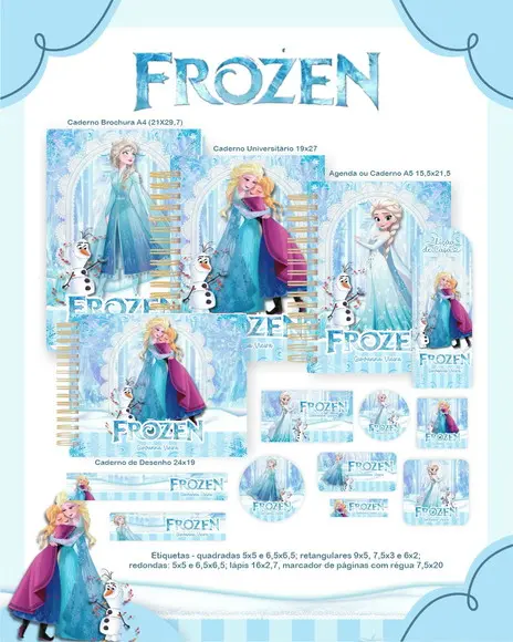 Arquivo Digital - Volta as Aulas - Frozen 2026