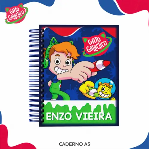 Arquivo Digital - Volta as Aulas - Gato Galáctico