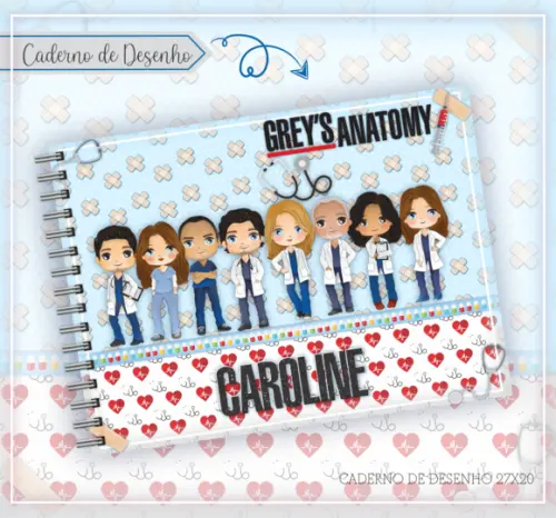 Arquivo Digital - Volta as Aulas - Greys Anatomy