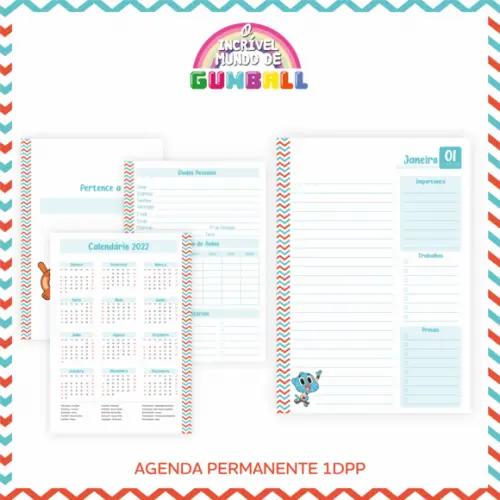 Arquivo Digital - Volta as Aulas - Gumball