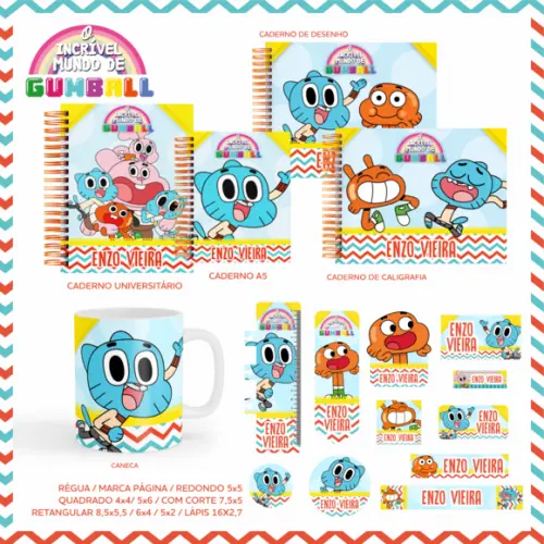 Arquivo Digital - Volta as Aulas - Gumball