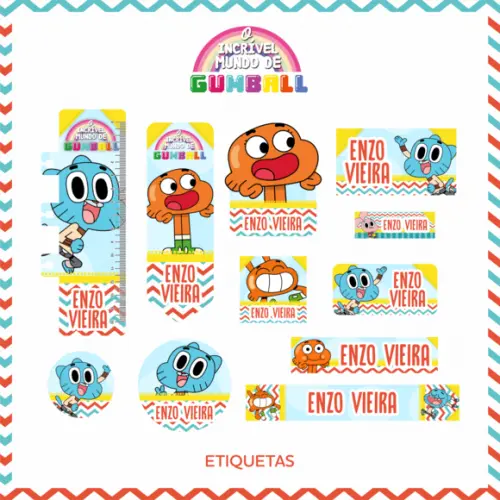 Arquivo Digital - Volta as Aulas - Gumball