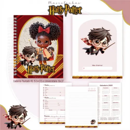 Arquivo Digital - Volta as Aulas - Harry Potter Mascotinha