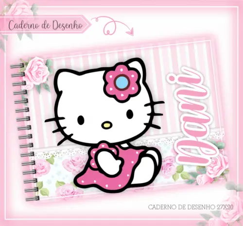 Arquivo Digital - Volta as Aulas - Hello Kitty