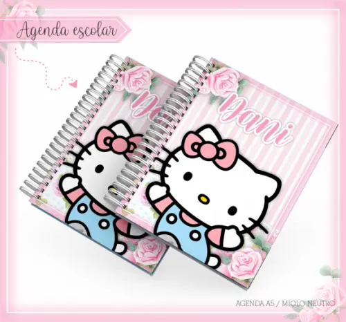 Arquivo Digital - Volta as Aulas - Hello Kitty