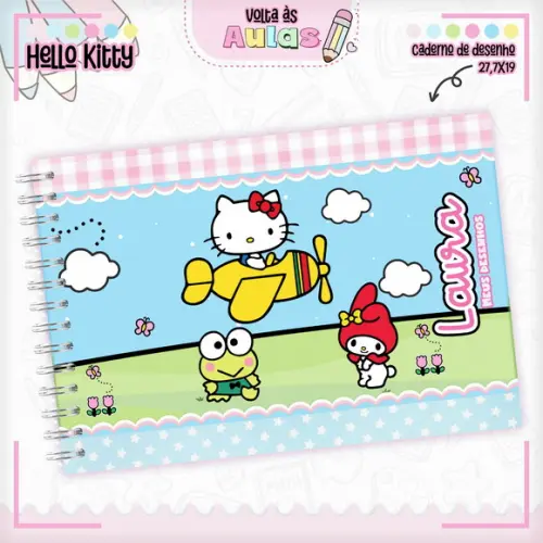 Arquivo Digital - Volta as Aulas - Hello Kitty 03