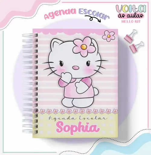 Arquivo Digital - Volta as Aulas - Hello Kitty 02