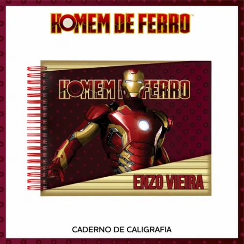 Arquivo Digital - Volta as Aulas - Homem de Ferro